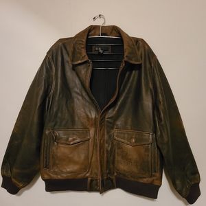 Men's REAL leather coat